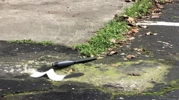 A knife found near one of the stabbing locations