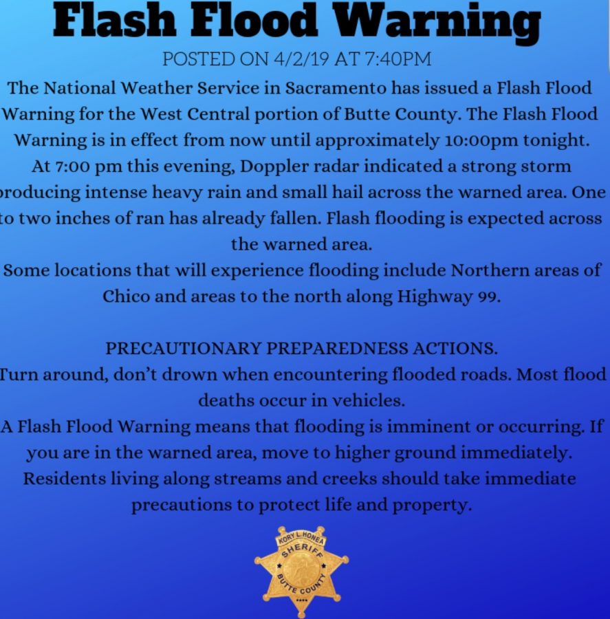 Tornado and flash flood warnings issued