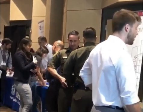 This video was shared by GSEC on their Instagram page showing two border patrol officers in the BMU Wednesday.