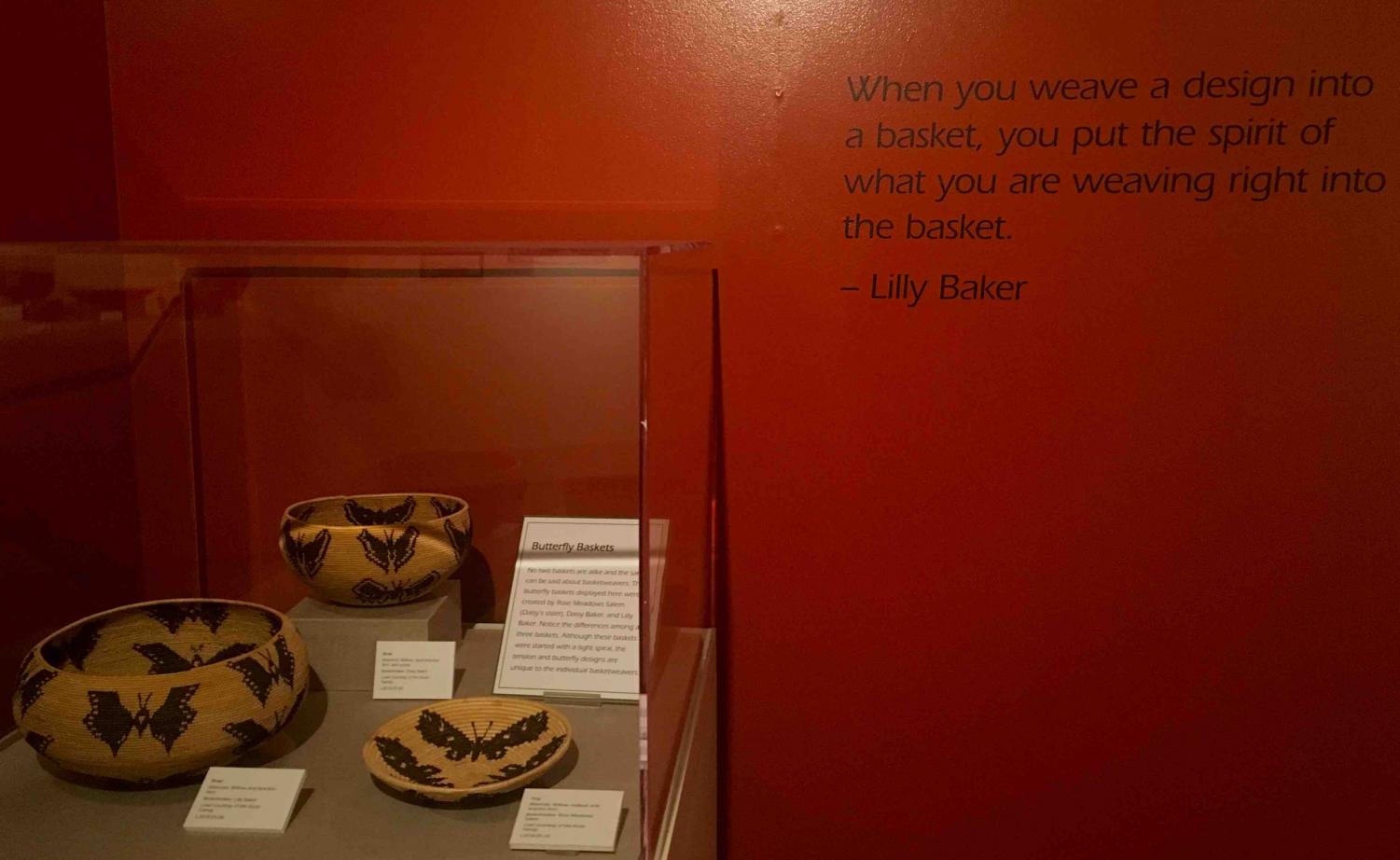 Mastering basket weaving took years for each family member, it took not only artistic talent, but a mathematical thought process to understand where each stitch should lie and how to balance a pattern Photo credit: Melissa Joseph