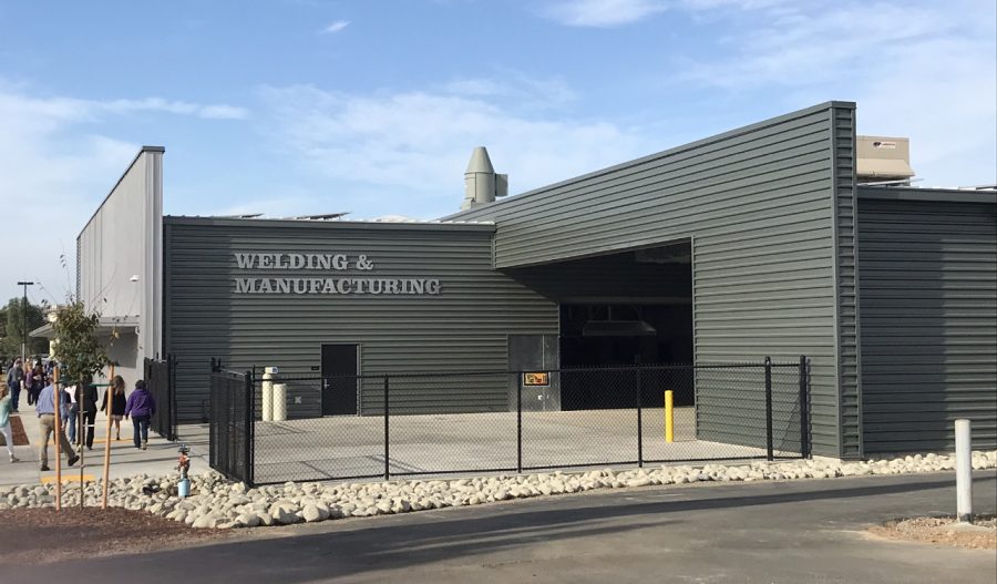 A new welding and manufacturing building has been opened at Butte College Photo credit: Jessie Imhoff