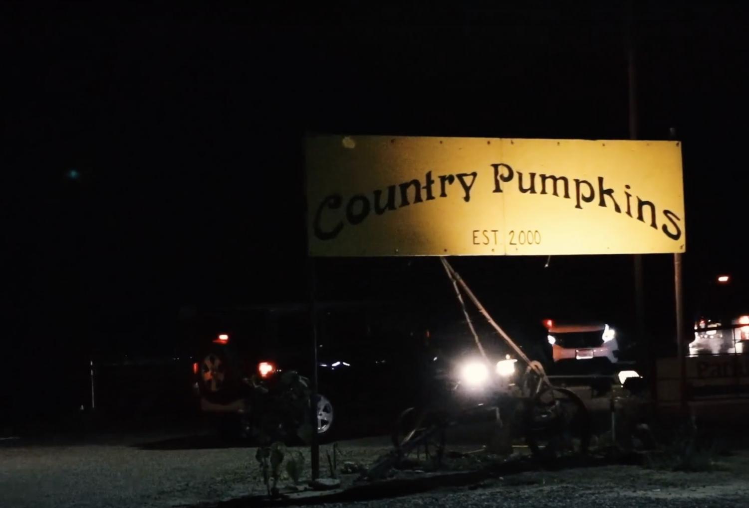 Country Pumpkins sign located in Orland, California. Photo credit: Brian Luong