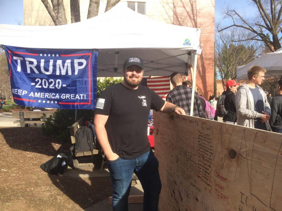 Chico State Republicans Build A Wall To Promote Free Speech The Orion