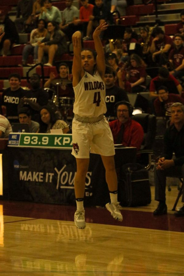 Maddy Wong pulls a jumper from the 3-point line. 