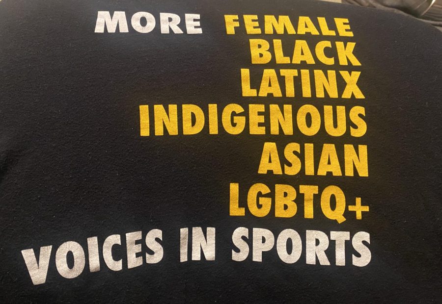 My favorite shirt that supports more diversity in sports 