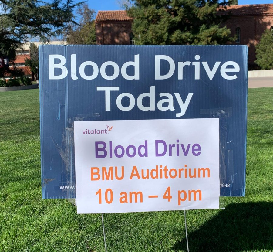 Blood+drive+sign