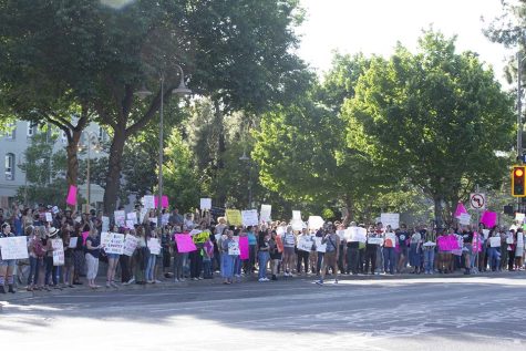 Chicoans and Wildcats peacefully protest for abortion rights