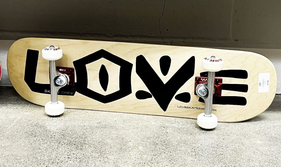 Some+skateboards+were+hidden+under+the+wall+shelves.+Taken+by+Ariana+Powell%2C+Nov.+4.