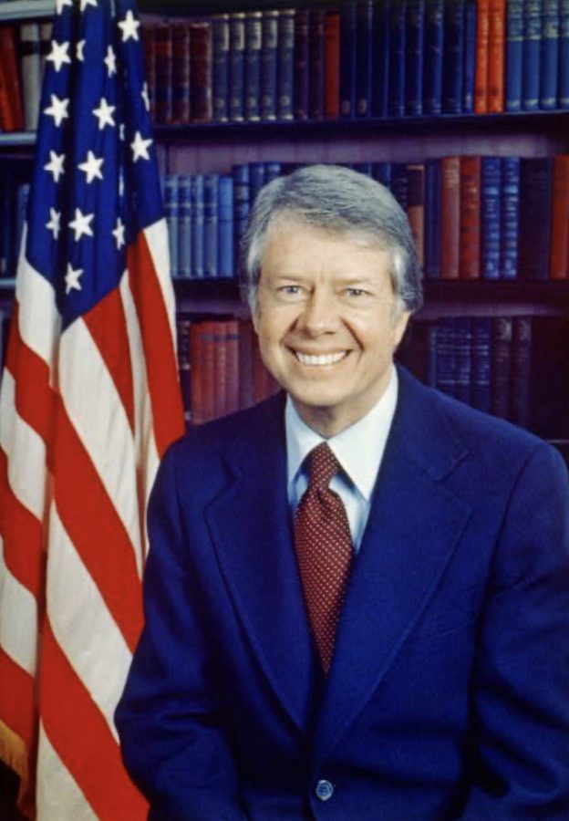 the official presidential portrait of jimmy carter