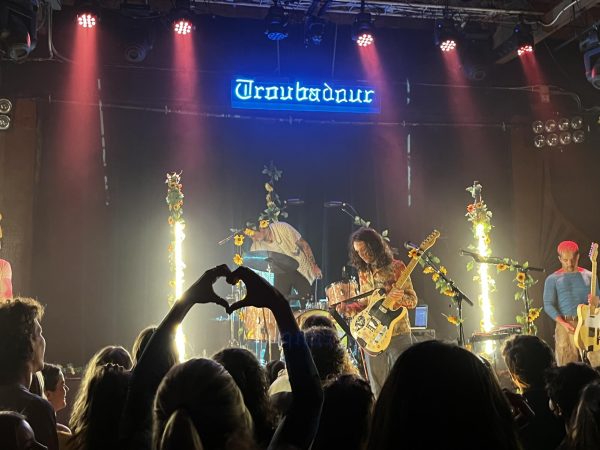 Briston Maroney plays a sold-out show at The Troubadour in West Hollywood. Taken on Feb. 17, 2022.