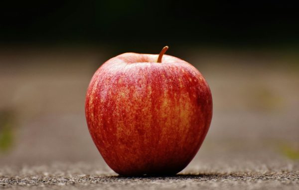 I’ll always think of my third grade teacher and the magic of writing when I have an apple. Photo by Pixabay from Pexels.