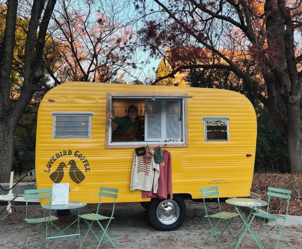Lovebird coffee trailer is open Monday through Friday from 7:30 a.m. to 2 p.m. Courtesy: Lovebird Coffee