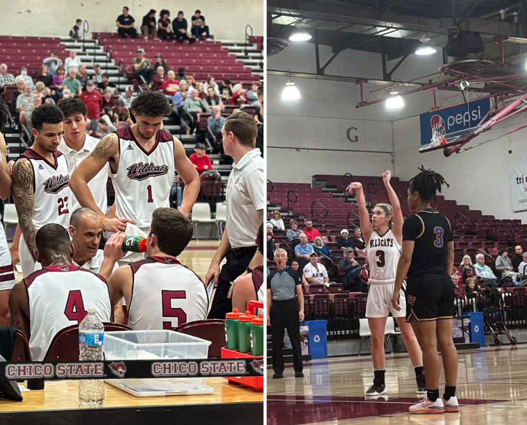 Left+Image%3A+Mens+basketball+team+huddled+up+while+Coach+Greg+Clink+is+talking+to+them+during+half+time+against+Sonoma+State+on+Jan.+27.++Right+Image%3A+Jordan+Allen+shooting+a+free-throw+during+the+third+quarter+against+San+Francisco+State+on+Feb.+3.%0APhotos+Taken+by+Milca+Elvira+Chacon.