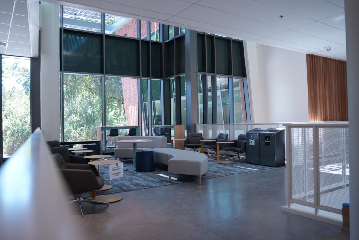 A study lounge pictured on the second floor of the behavioral and social sciences building Tuesday Aug. 27, 2024 in Chico, California.