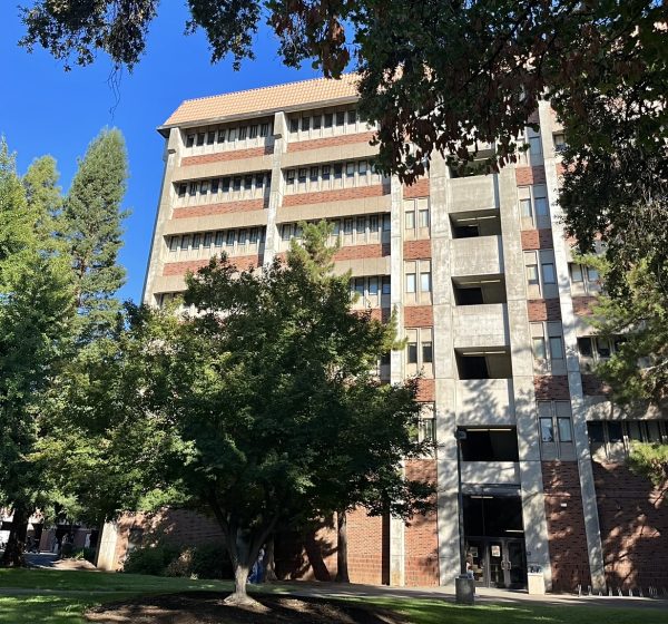 Butte Hall will undergo minor renovations this fall to function temporarily before ultimately being demolished. Taken by Bea Williams on Aug. 29. 