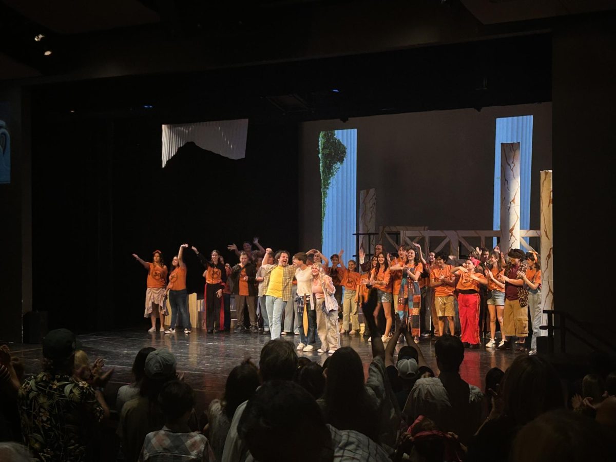 Students participating in the musical portrayed a range of emotions and vocals in their rendition of the musical, starring Niko Gephart as Percy Jackson