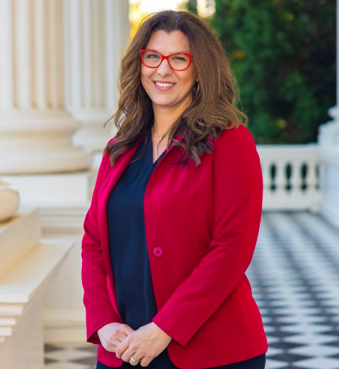 Megan Dahle, an assemblywoman for district one is running to take her husband, Brian Dahle’s, seat as state senator. Photo courtesy of California State Assembly
