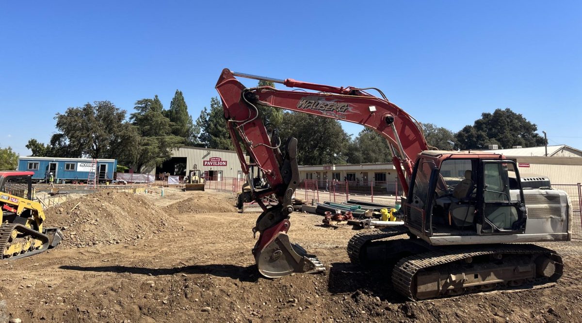 Construction begins at University Farm and is estimated to be done by June 2025. Photo taken by Rebecca Gonzalez on Sept. 20.