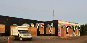 The Love mural is located on Humboldt and Park Avenue. Photo was taken by Rebecca Gonzalez on Sept. 11.