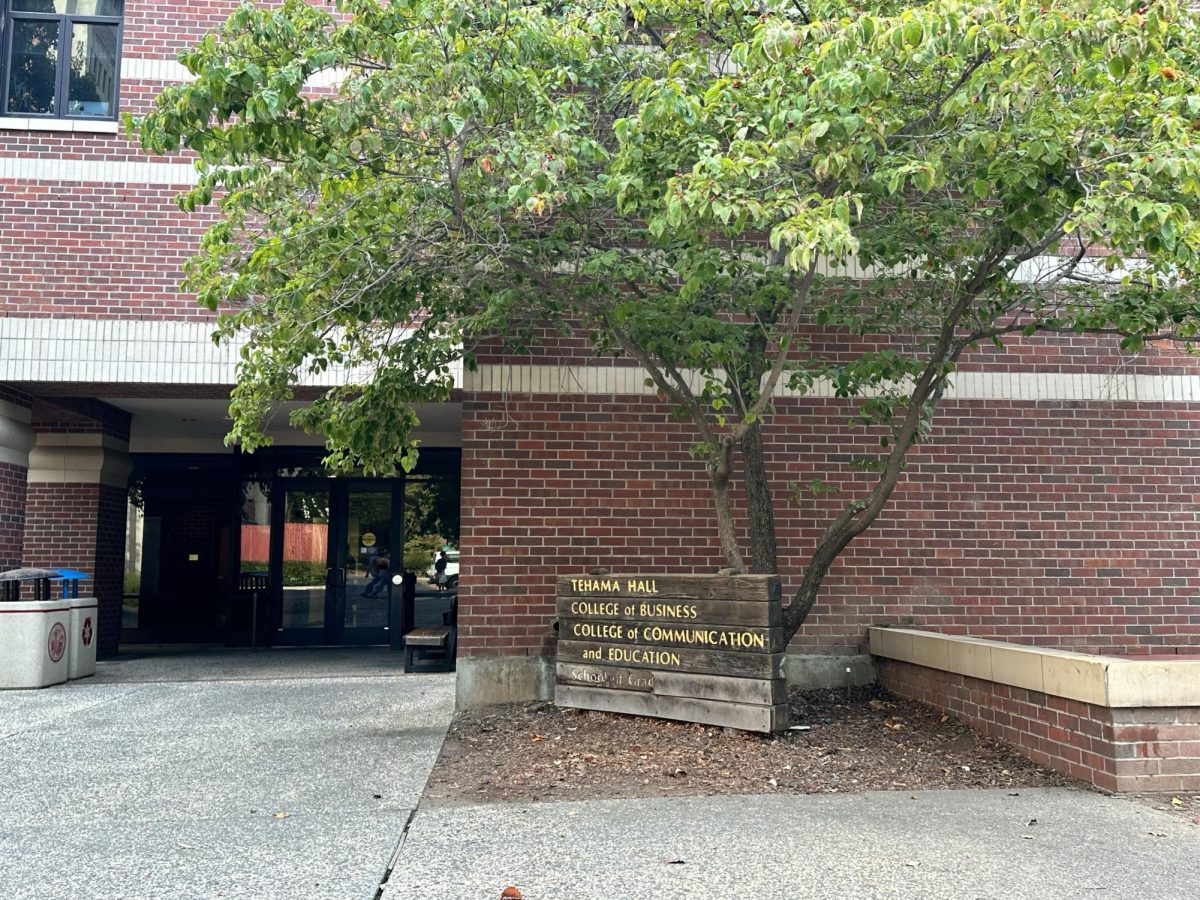 The main office of the College of Education is inside Tehama Hall. Photo taken by C. Nicholas Kepler on October 11