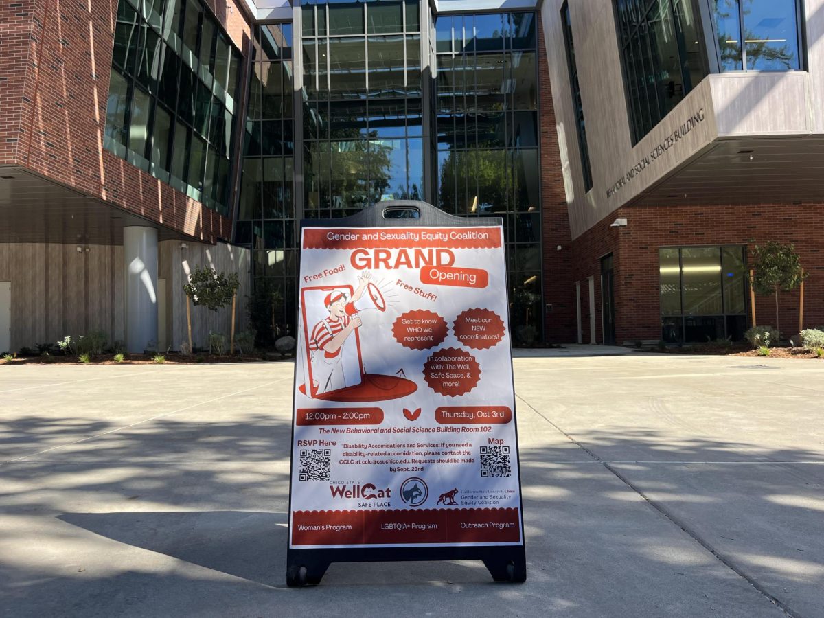 The Gender and Sexuality Equity Coalition opened its new office in the Behavioral and Social Sciences building, hosting an open house with free snacks, drinks and activities. Photo taken by Beatrice Williams on Oct. 3.