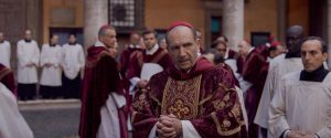 Ralph Fiennes stars as Cardinal Lawrence in director Edward Berger’s "Conclave," a Focus Features release. Courtesy of Focus Features. © 2024 All Rights Reserved. © 2024 Focus Features, LLC. All Rights Reserved.