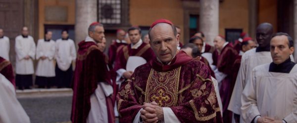 Ralph Fiennes stars as Cardinal Lawrence in director Edward Berger’s "Conclave," a Focus Features release. Courtesy of Focus Features. © 2024 All Rights Reserved. © 2024 Focus Features, LLC. All Rights Reserved.