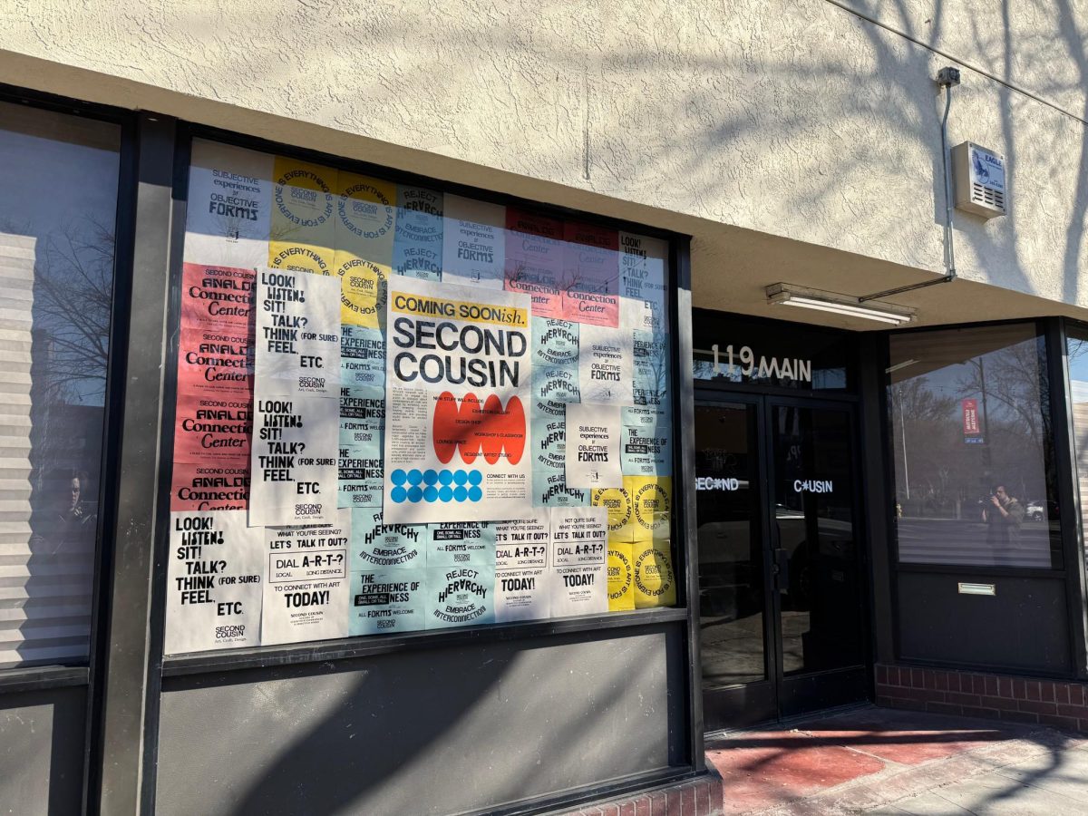 The 2025 Chico Zine Fair will take place at Second Cousin Gallery's new location downtown, which hasn't officially opened. Photo taken by Chris Hutton.