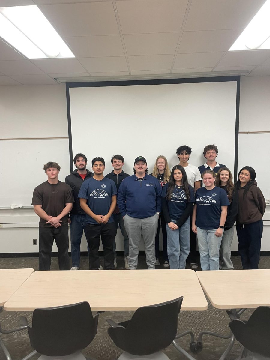 The Chico State American Marketing Association Sports Team meeting. Photo taken by Cody Rowan on Feb 2, 2026.