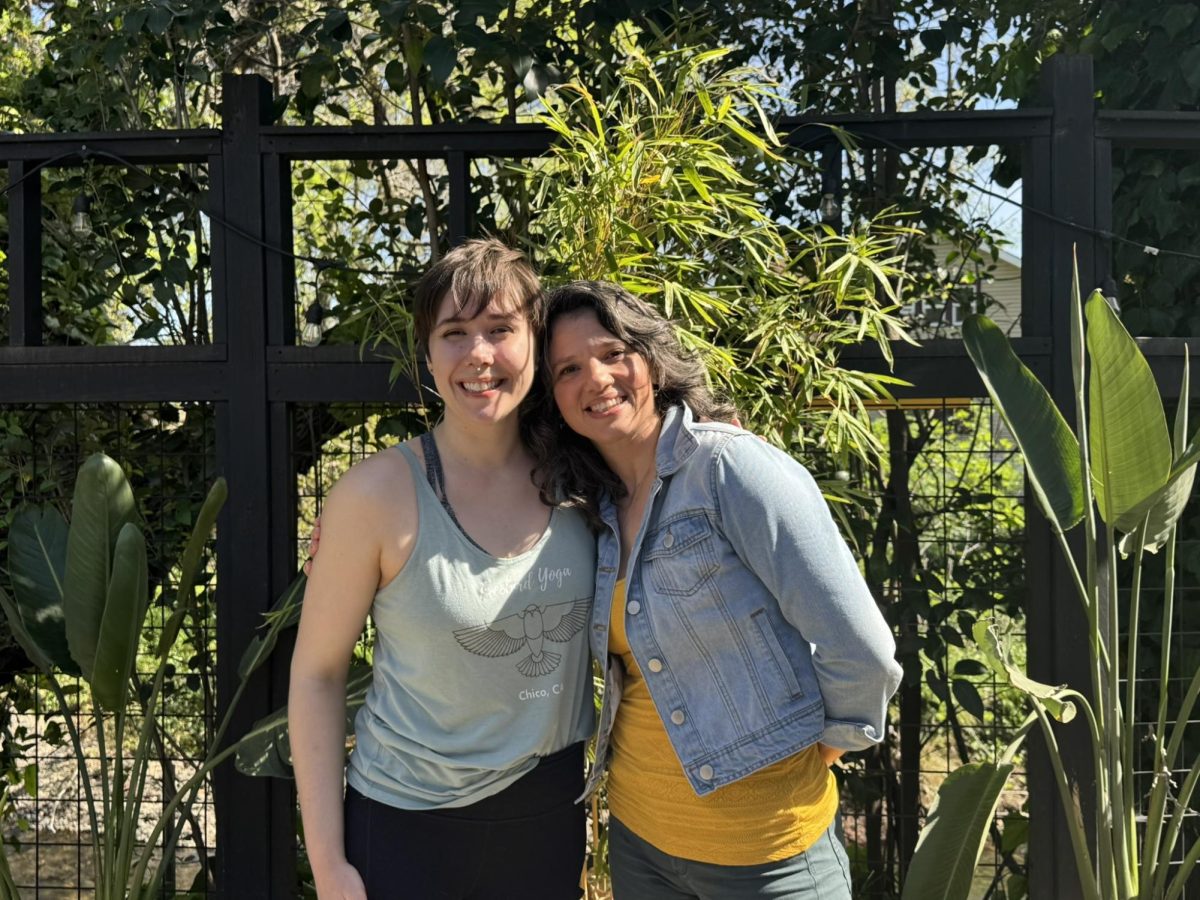 Alisa Tousey (left) and Chelsea Smith (right) are the backbone behind feeling safe and comfortable at Freebird Yoga. Photo taken by Elizabeth Perez, March 14, 2026. 