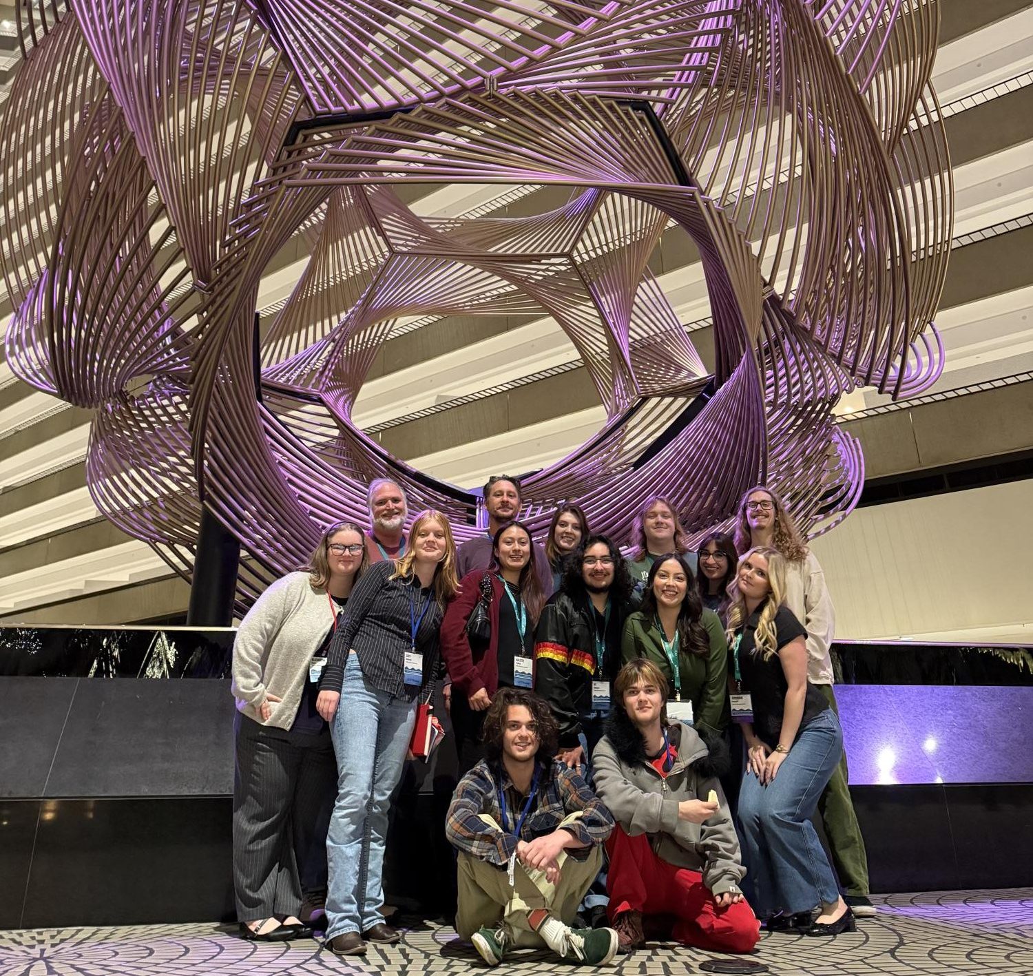 The Orion staff in San Francisco at the ACP Conference. Photo taken by Yanelli Zavina Robles on March 5, 2026.