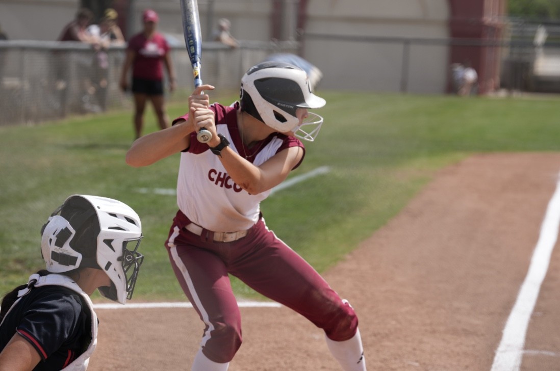 Ali Lewis looking for a pitch to crush.
Photo taken by Jamison Leung March 27, 2026