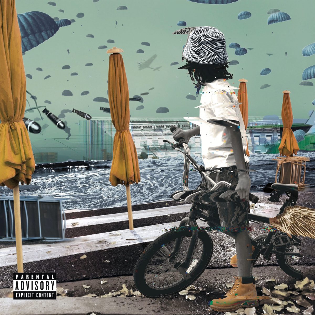 "The Internet Killed The Neighborhood" released April 2, 2026. Artwork by Shaunté Gates. Courtesy of Marlon Craft.